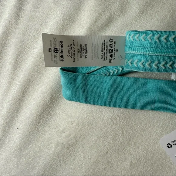 Lululemon Athletica Turquoise Headband - Picture 7 of 7